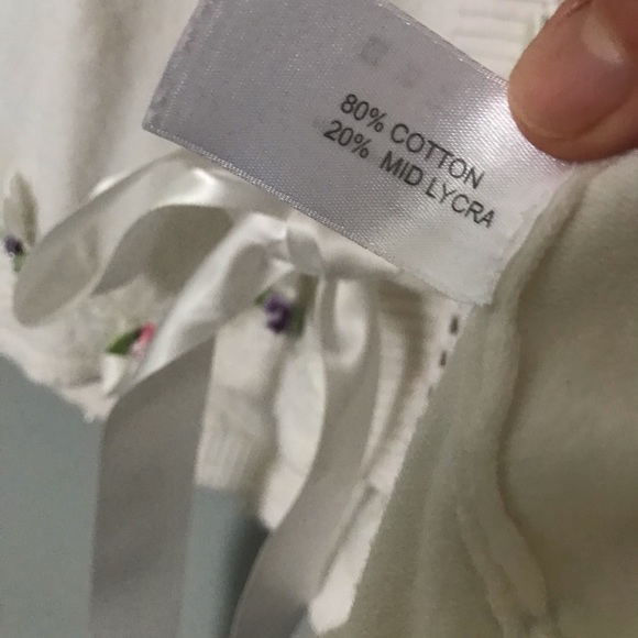 Soft feel no Itch Cotton Cardigan/Top Pretty Vintage classic quality - Picture 12 of 16